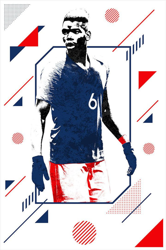 Paul Pogba France Football Soccer Athlete Jigsaw Puzzle