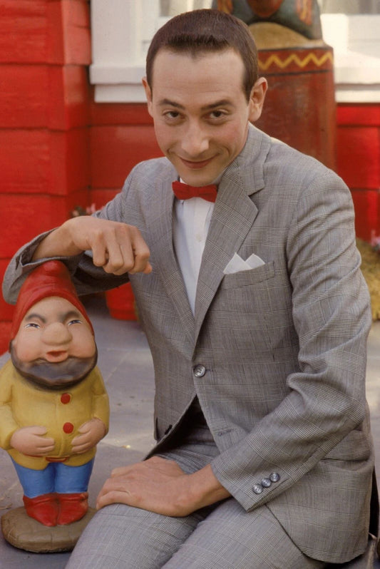 Paul Reubens Is Pee Wee Herman Vintage Picture Keychain Keychain