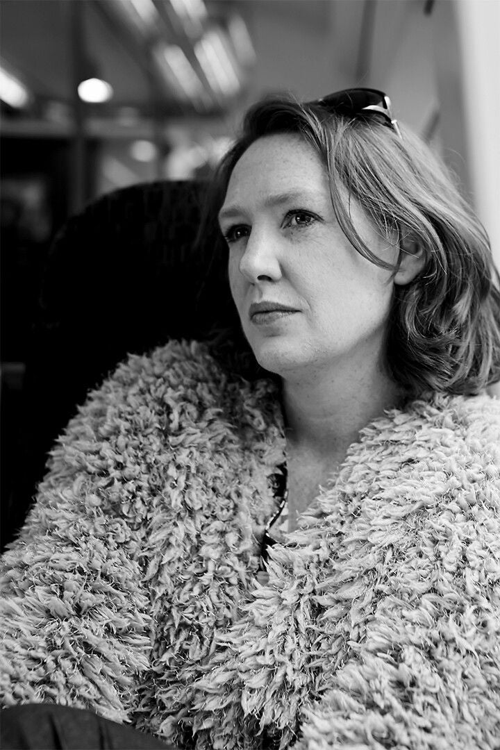 Paula Hawkins At News Conference Journalist Print Jigsaw Puzzle