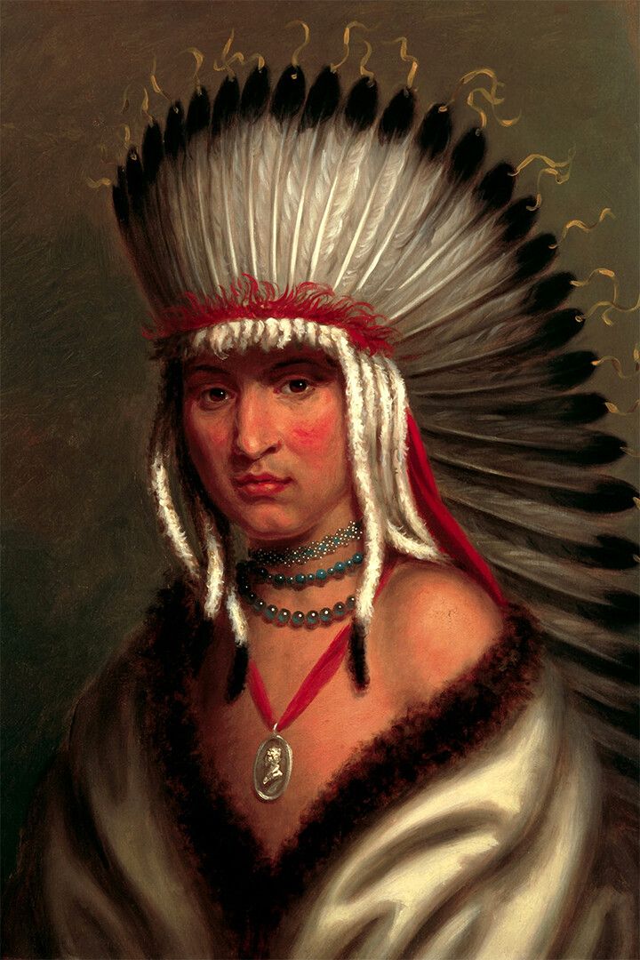 Pawnee Indian Princess Native American Jigsaw Puzzle
