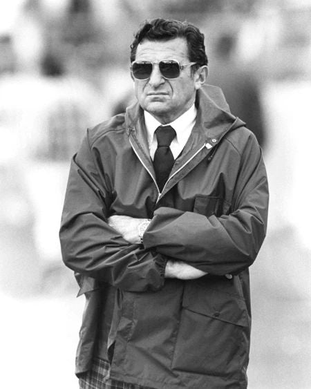 Penn State Coach Joe Paterno Glossy Keychain College Football Keychain 3