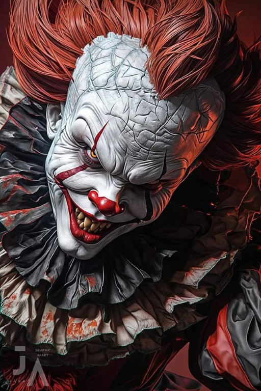 Pennywise Clown 847 Print Poster
