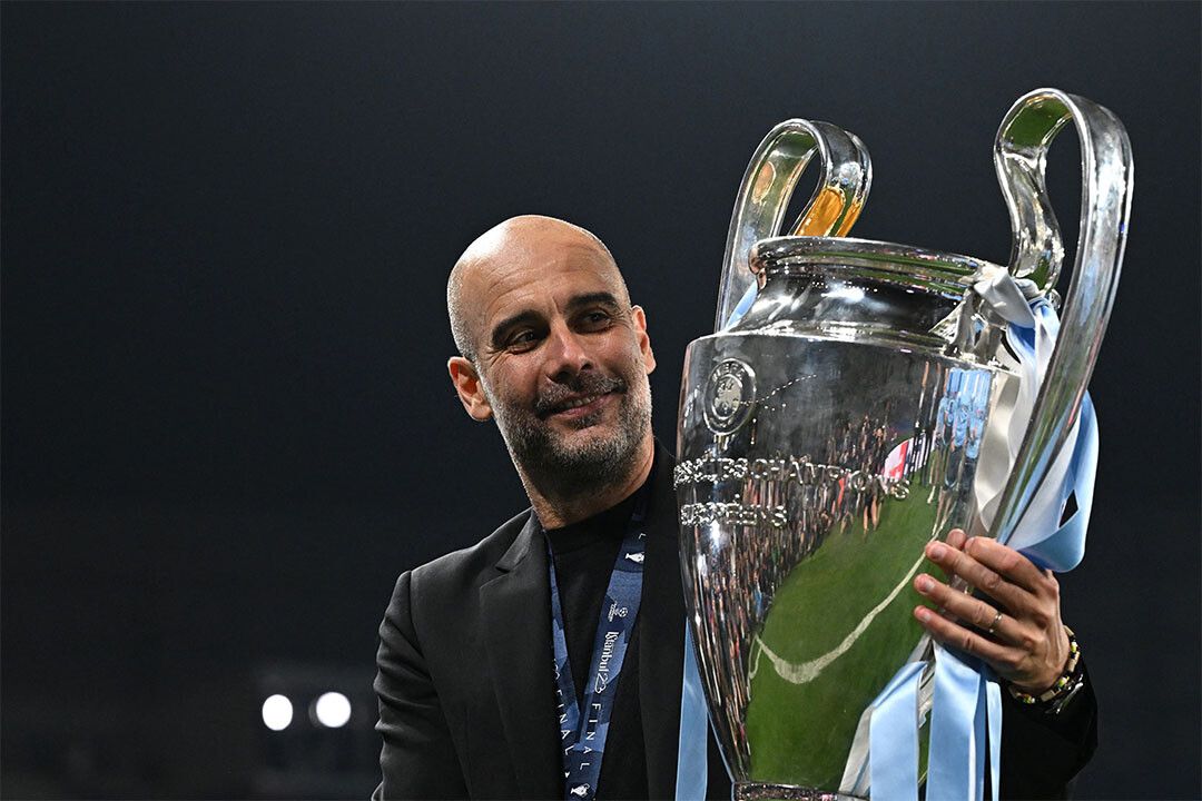 Pep Guardiola Manchester Champions League Winners Jigsaw Puzzle