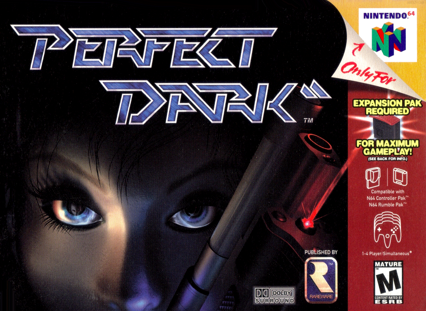 Perfect Dark N64 Print Poster