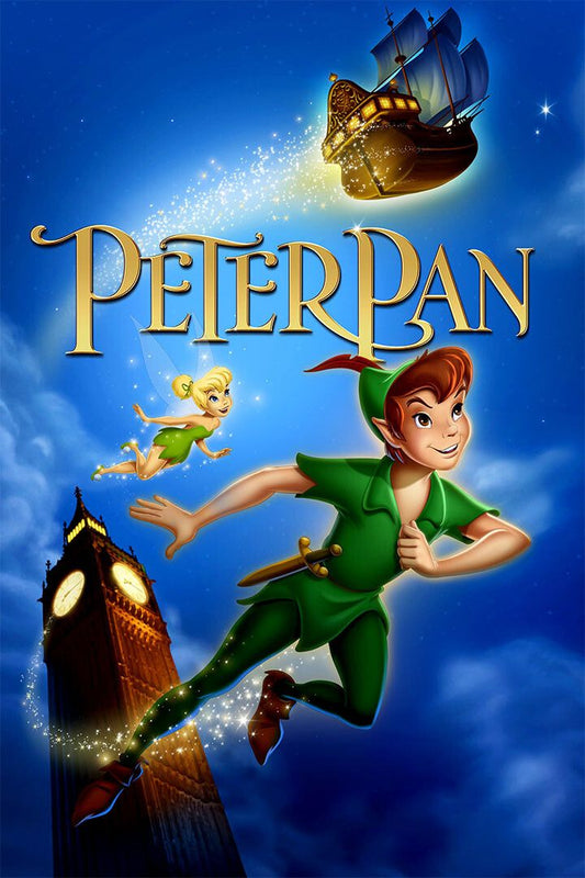 Peter Pan Classic Animation Movie Print Jigsaw Puzzle
