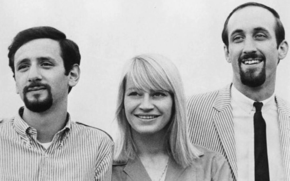 Peter Paul And Mary 1960 American Folk Trio Musician Photo Picture Poster