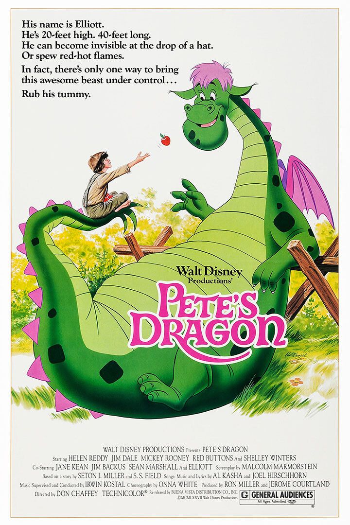 Petes Dragon Movie 1977 Comedy Action Adventure Jigsaw Puzzle