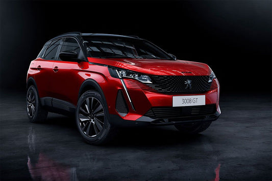 Peugeot 3008 Grand Touring Red Car Art Indoor Decor Jigsaw Puzzle