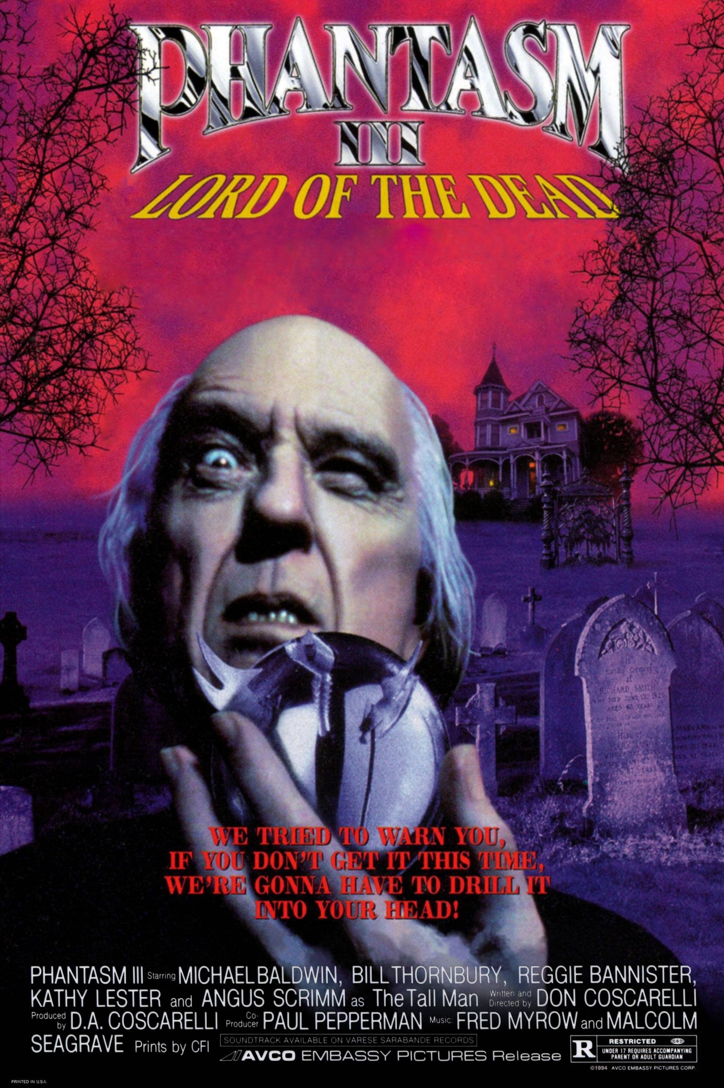Phantasm 3 01 Movie Magnet