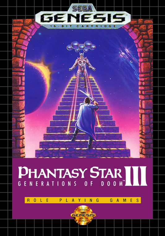 Phantasy Star Iii (Usa) Genesis Print Poster