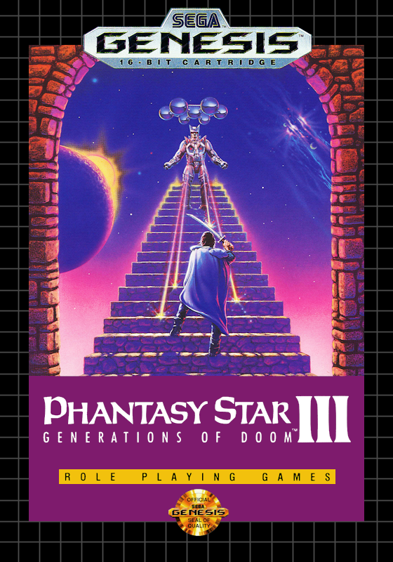 Phantasy Star Iii (Usa) Genesis Keychain