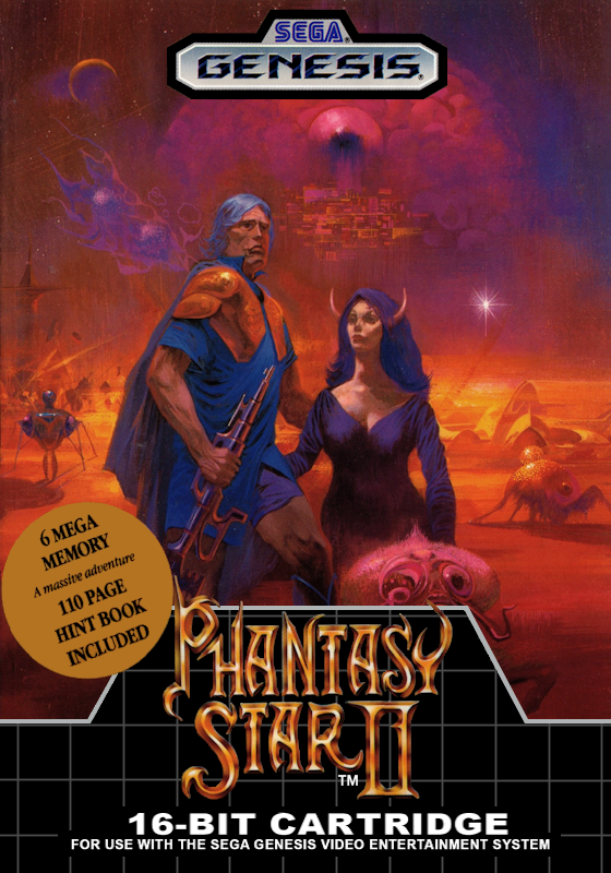 Phantasy Star Ii (Usa) Genesis Print Poster
