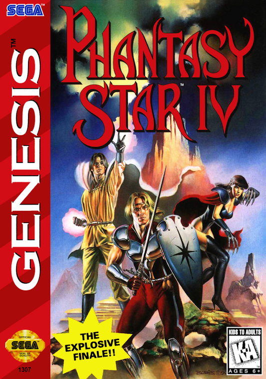 Phantasy Star Iv (Usa) Genesis Print Poster