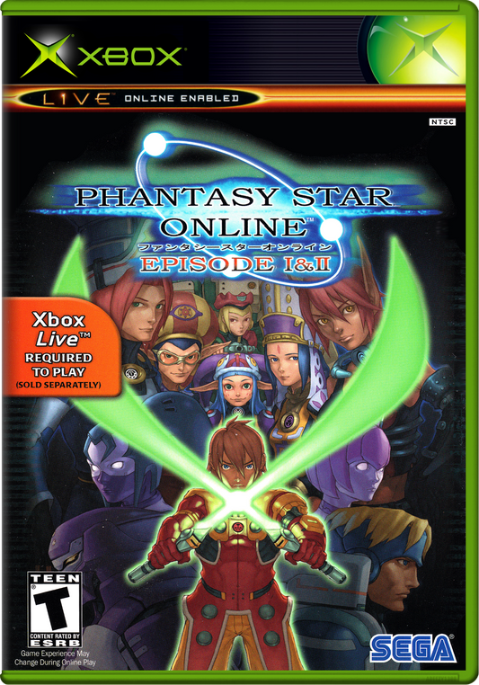 Phantasy Star Online Episode I & Ii Xbox Print Poster