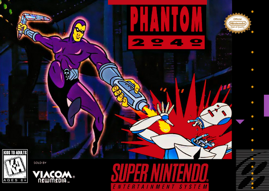 Phantom 2040 (Usa) Snes Print Poster
