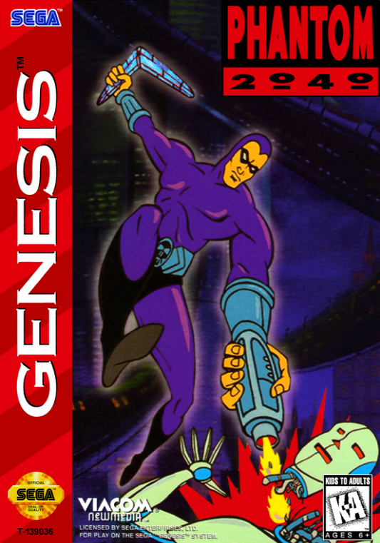 Phantom 2040 (Usa) Genesis Print Poster