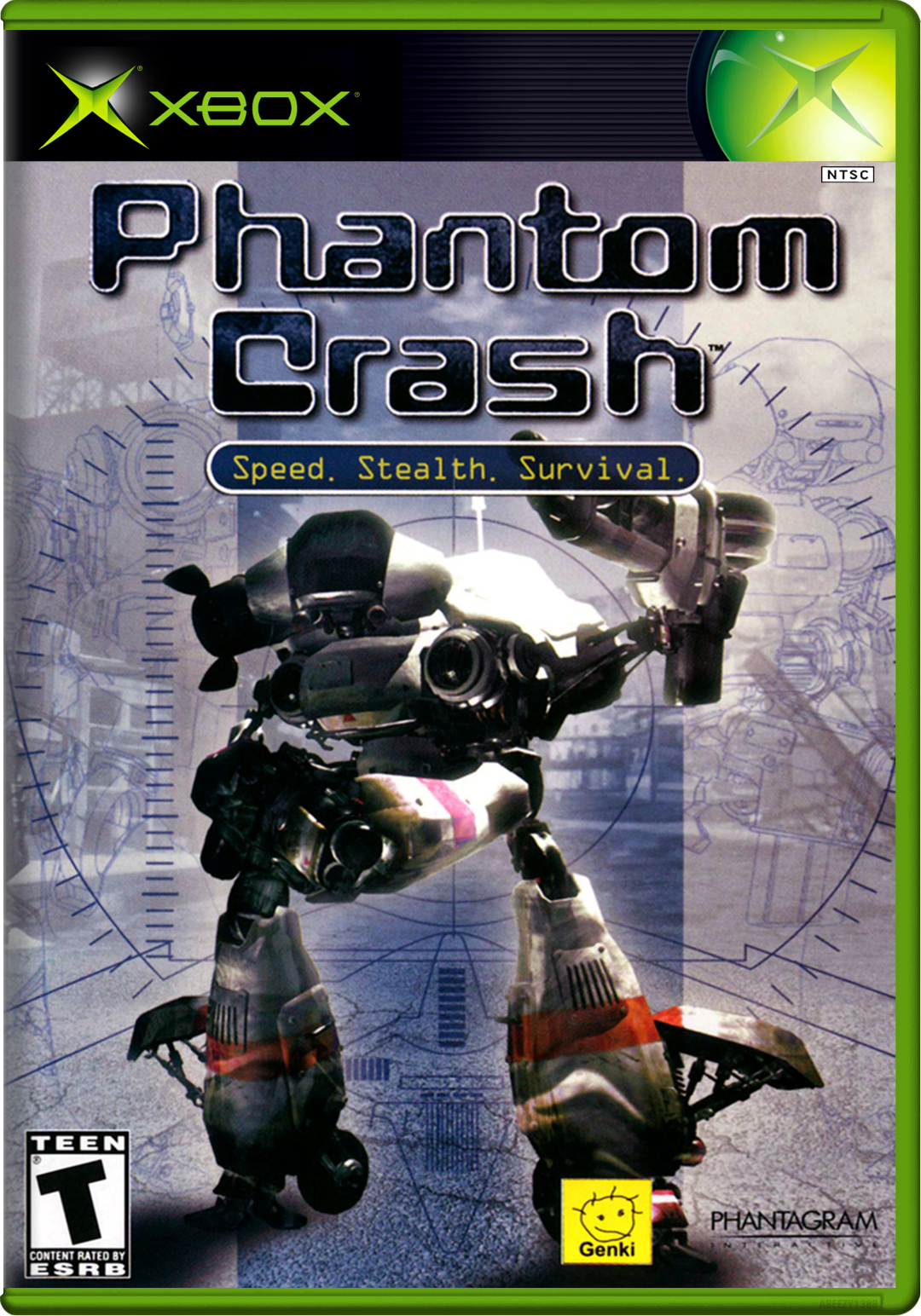 Phantom Crash Xbox Print Poster
