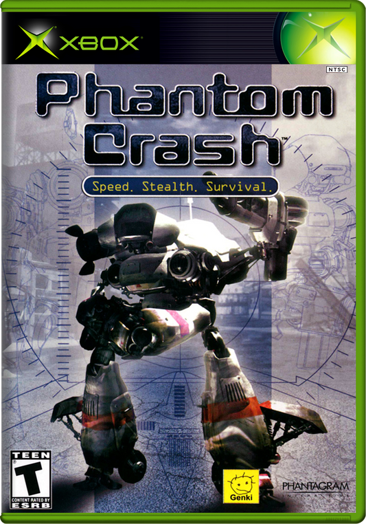 Phantom Crash Xbox Print Poster