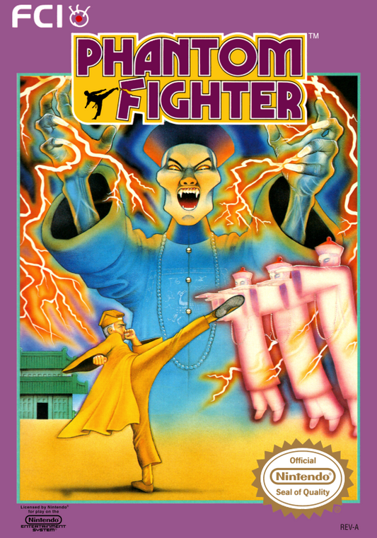 Phantom Fighter (Usa) Nes Print Poster