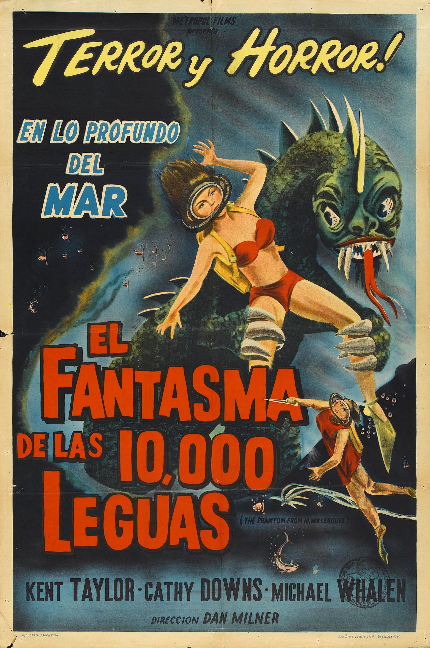 Phantom From 10000 Leagues 04 Movie Magnet