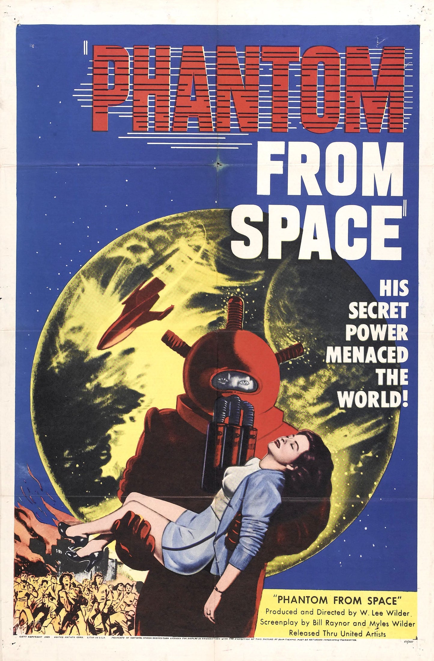 Phantom From Space 01 Movie Magnet