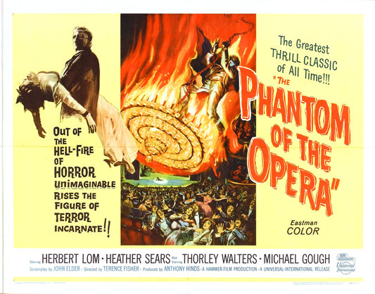 Phantom Of Opera 1962 02 Movie Magnet