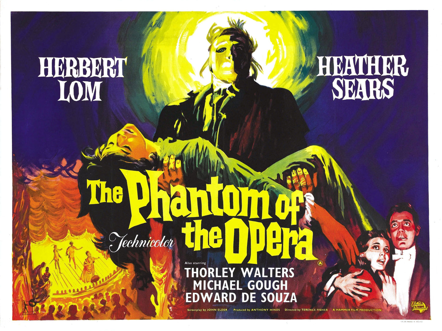 Phantom Of Opera 1962 04 Movie Keychain
