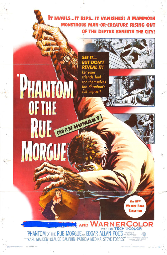 Phantom Of Rue Morgue 01 Movie Magnet