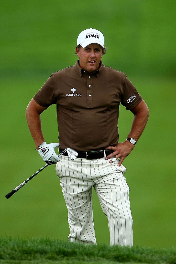 Phil Mickelson British Open Golf 2013 Match Jigsaw Puzzle
