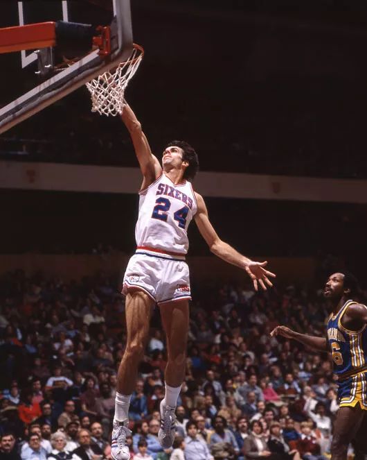 Philadelphia 76Ers Bobby Jones Glossy Magnet Magnet Hof 2019