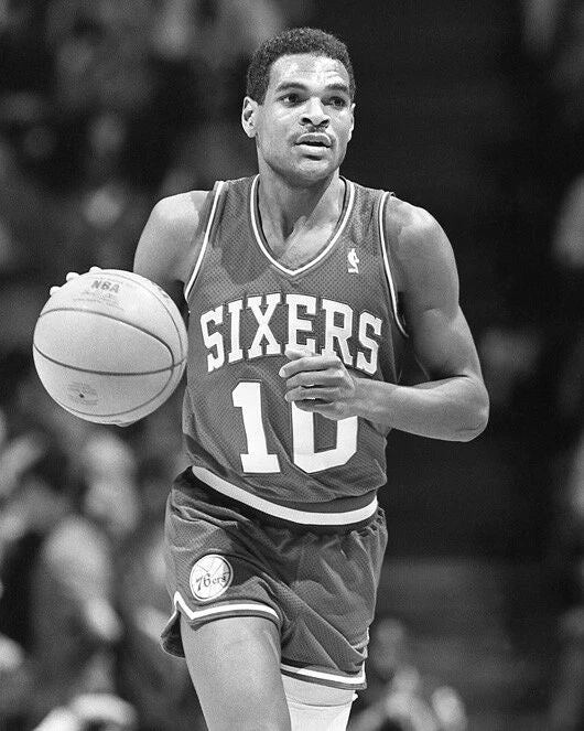 Philadelphia 76Ers Maurice Cheeks Glossy Keychain Nba Basketball Keychain