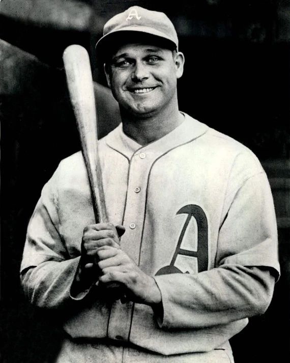 Philadelphia Athletics Jimmie Foxx Glossy Keychain Baseball Keychain Hof 51 2