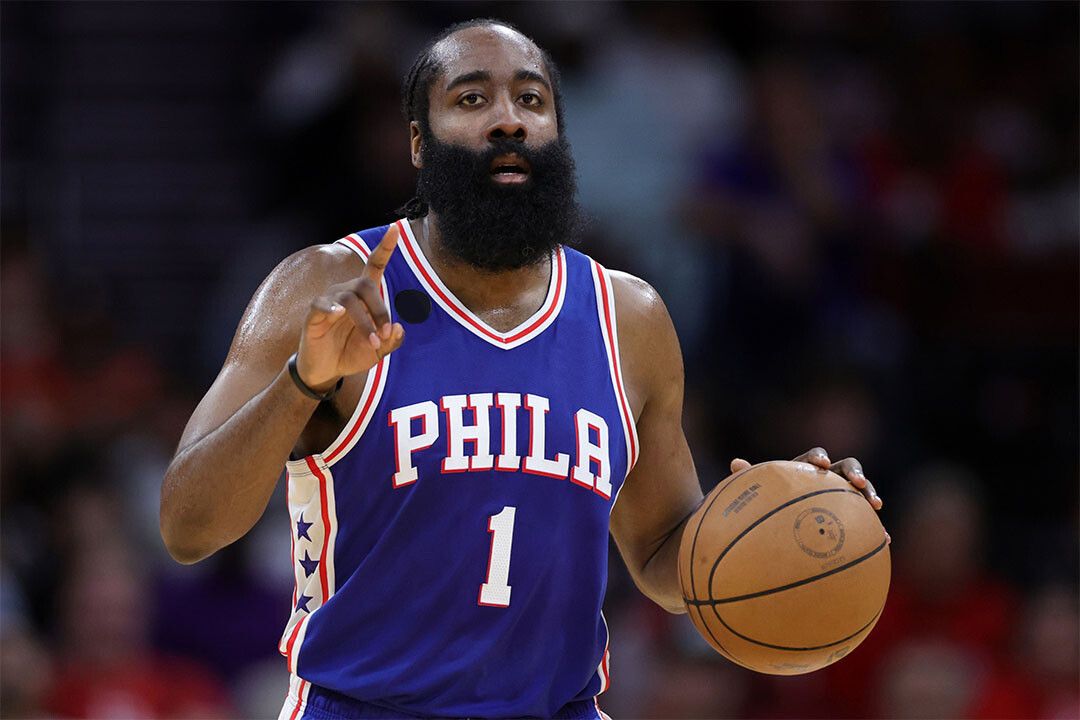Philadelphia Basketball Team James Harden In Match Jigsaw Puzzle