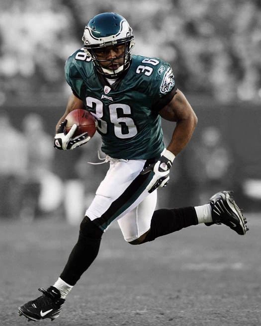 Philadelphia Eagles Brian Westbrook Glossy Magnet Print Spotlight Magnet