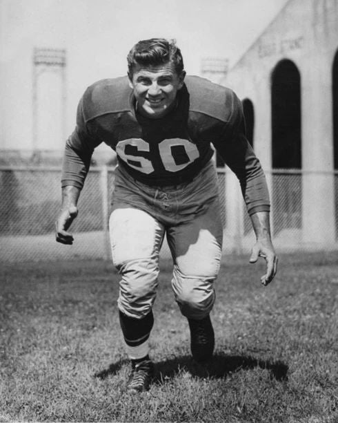 Philadelphia Eagles Chuck Bednarik Glossy Photo Football Print Poster