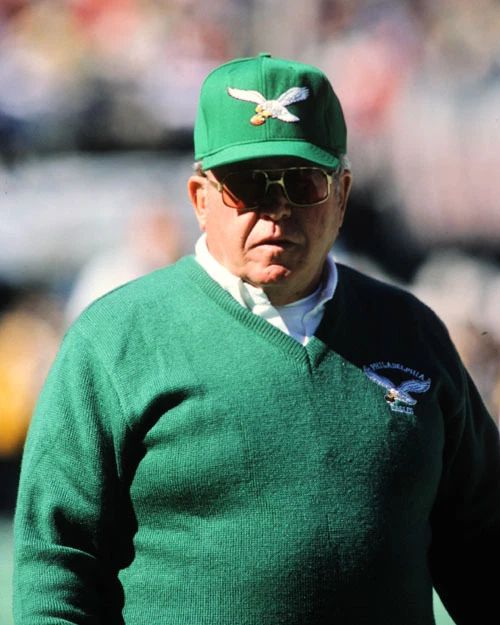 Philadelphia Eagles Coach Buddy Ryan Glossy Photo Football Print Poster