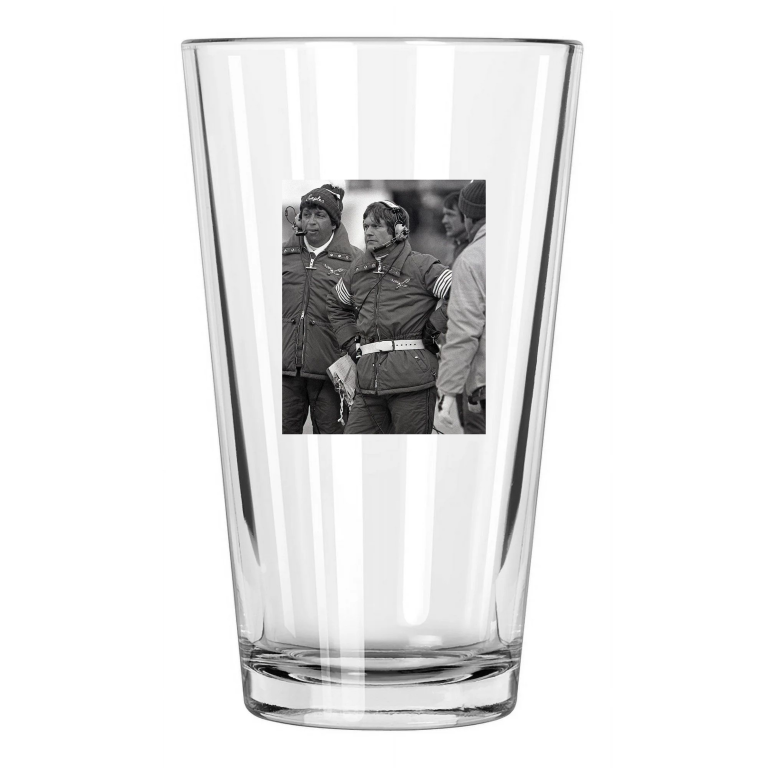 Philadelphia Eagles Dick Vermeil Photo Nfl Hof 2022 Pint Beer Drinking Glass
