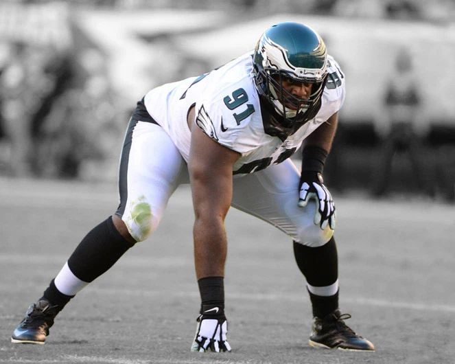Philadelphia Eagles Fletcher Cox Glossy Photo Spotlight Football Poster