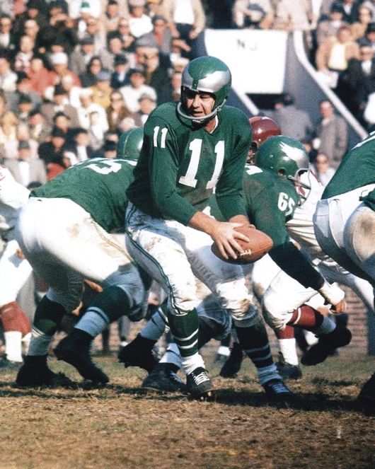 Philadelphia Eagles Norm Van Brocklin Glossy Keychain Football Glossy Print