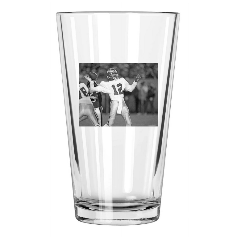 Philadelphia Eagles Randall Cunningham Photo Pint Beer Drinking Glass