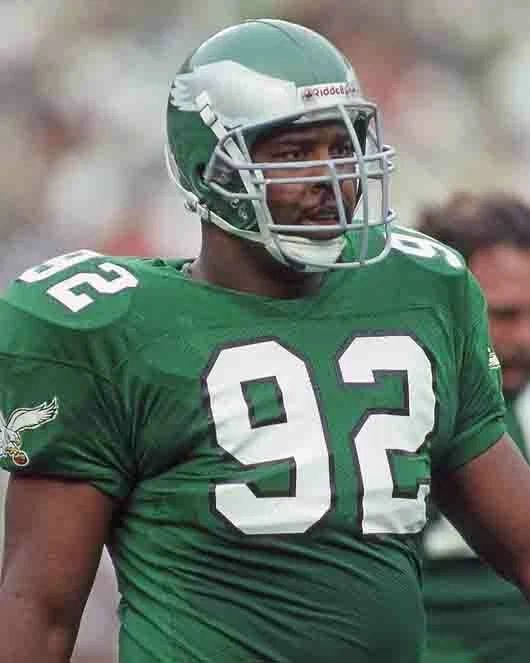 Philadelphia Eagles Reggie White Glossy Keychain Football Keychain Hof 06 2