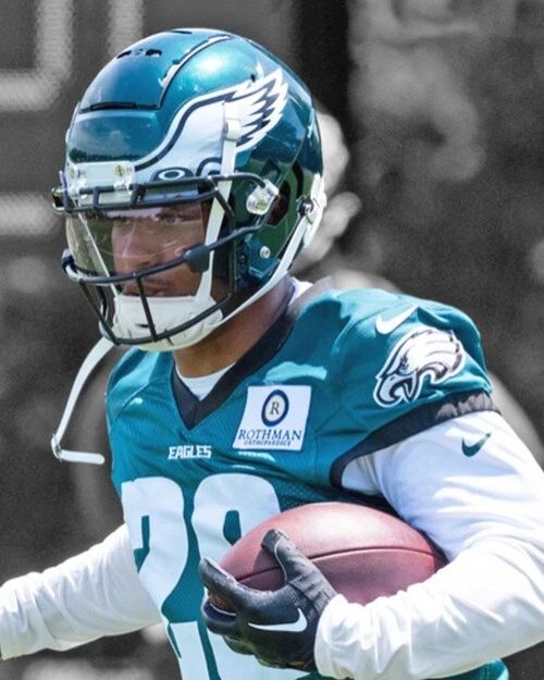Philadelphia Eagles Saquon Barkley Photo Glossy Print Spotlight Poster 1