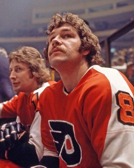 Philadelphia Flyers Dave Schultz Glossy Magnet 'The Broad Street Bullies' 1
