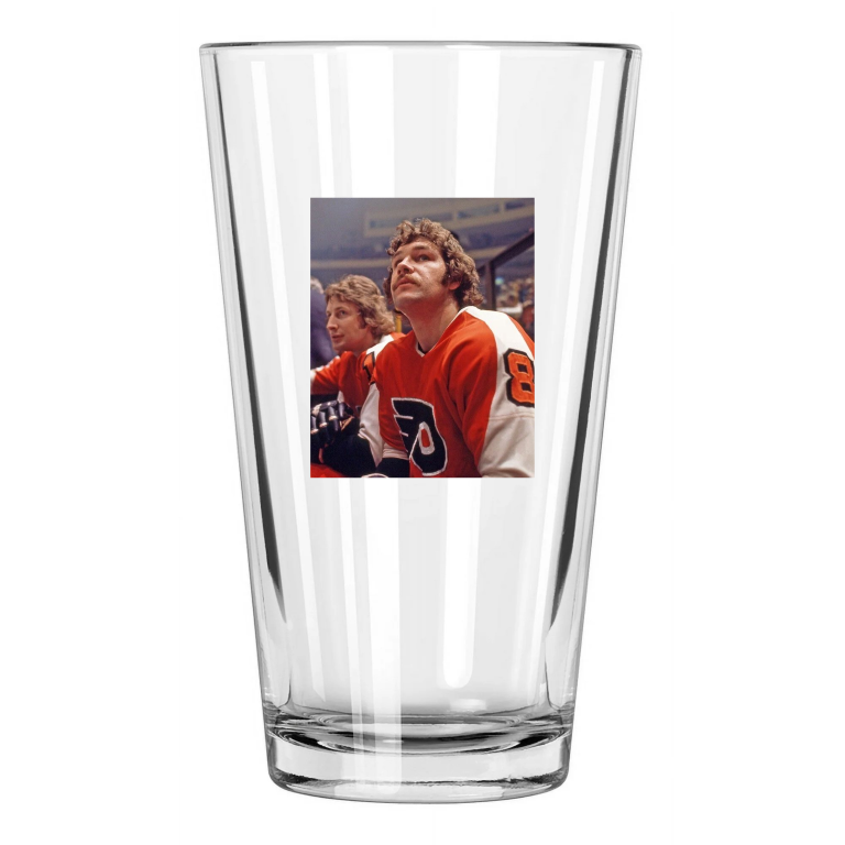Philadelphia Flyers Dave Schultz 'The Broad Street Bullies' 1 Pint Beer Glass