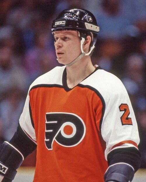 Philadelphia Flyers Mark Howe Glossy Keychain Print Hockey Keychain Hof 2011
