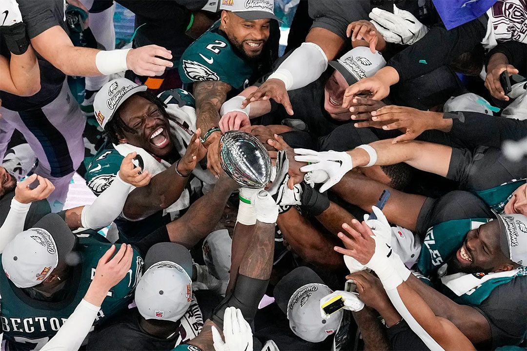 Philadelphia Football Team Champion Celebration Playoff Final Jigsaw Puzzle