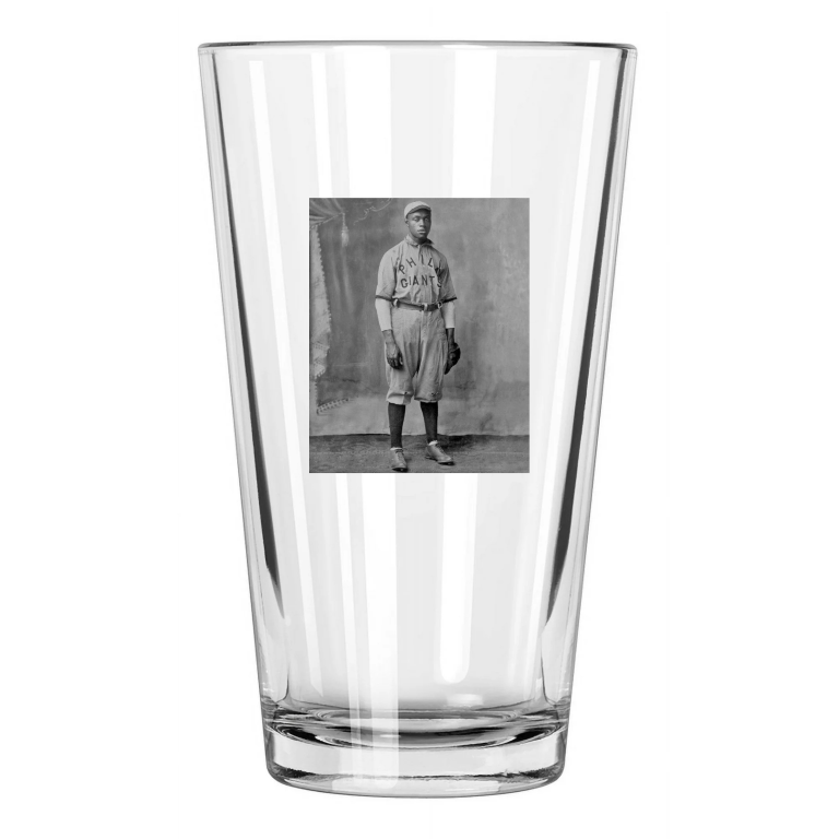 Philadelphia Giants John Henry 'Pop' Lloyd Negro League Hof 77 Pint Beer Glass