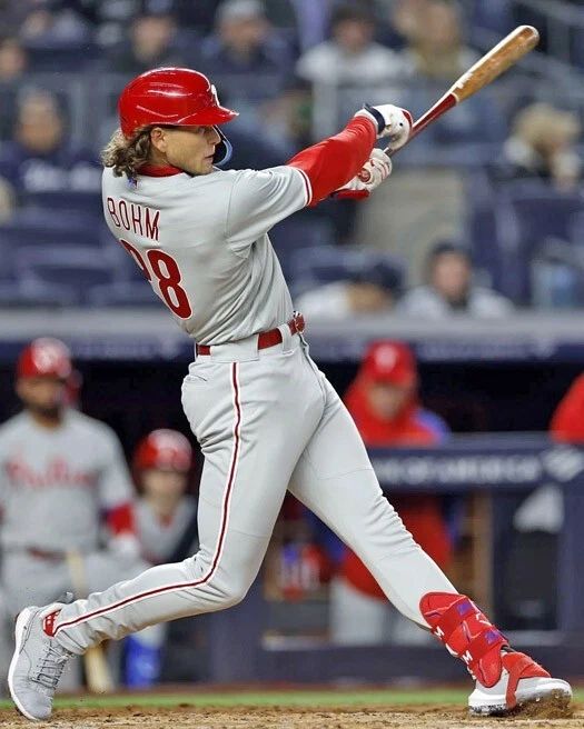 Philadelphia Phillies Alec Bohm Glossy Magnet Baseball Magnet