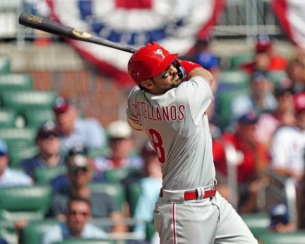 Philadelphia Phillies Nick Castellanos Glossy Keychain Baseball Keychain