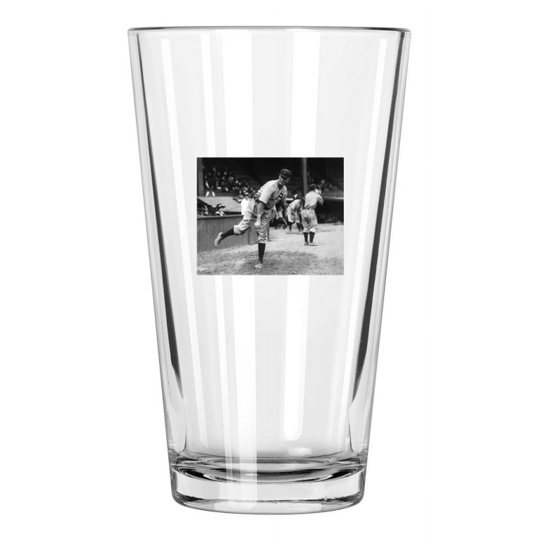 Philadelphia Phillies 'Pete' Grover Cleveland Alexander Pint Beer Drinking Glass